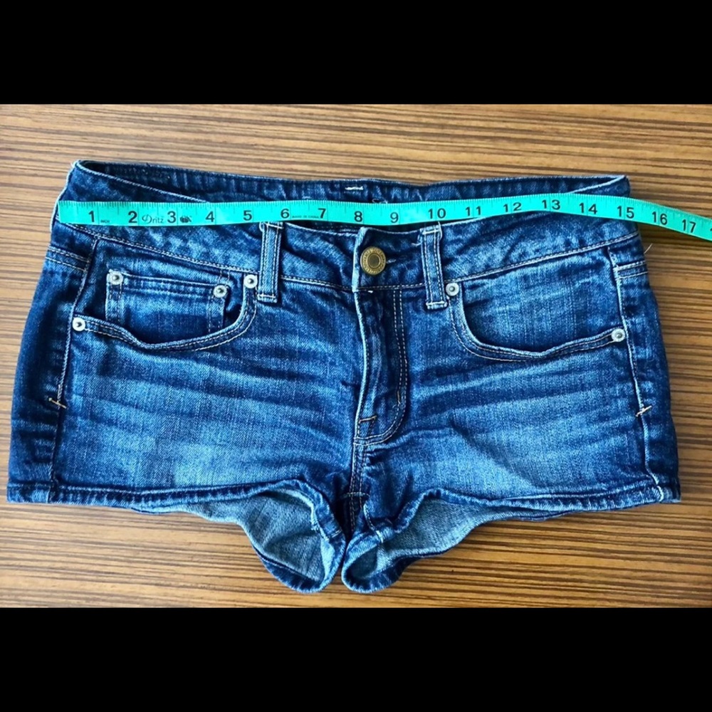 American Eagle Jean Shorts Size 6 - Picture 5 of 6